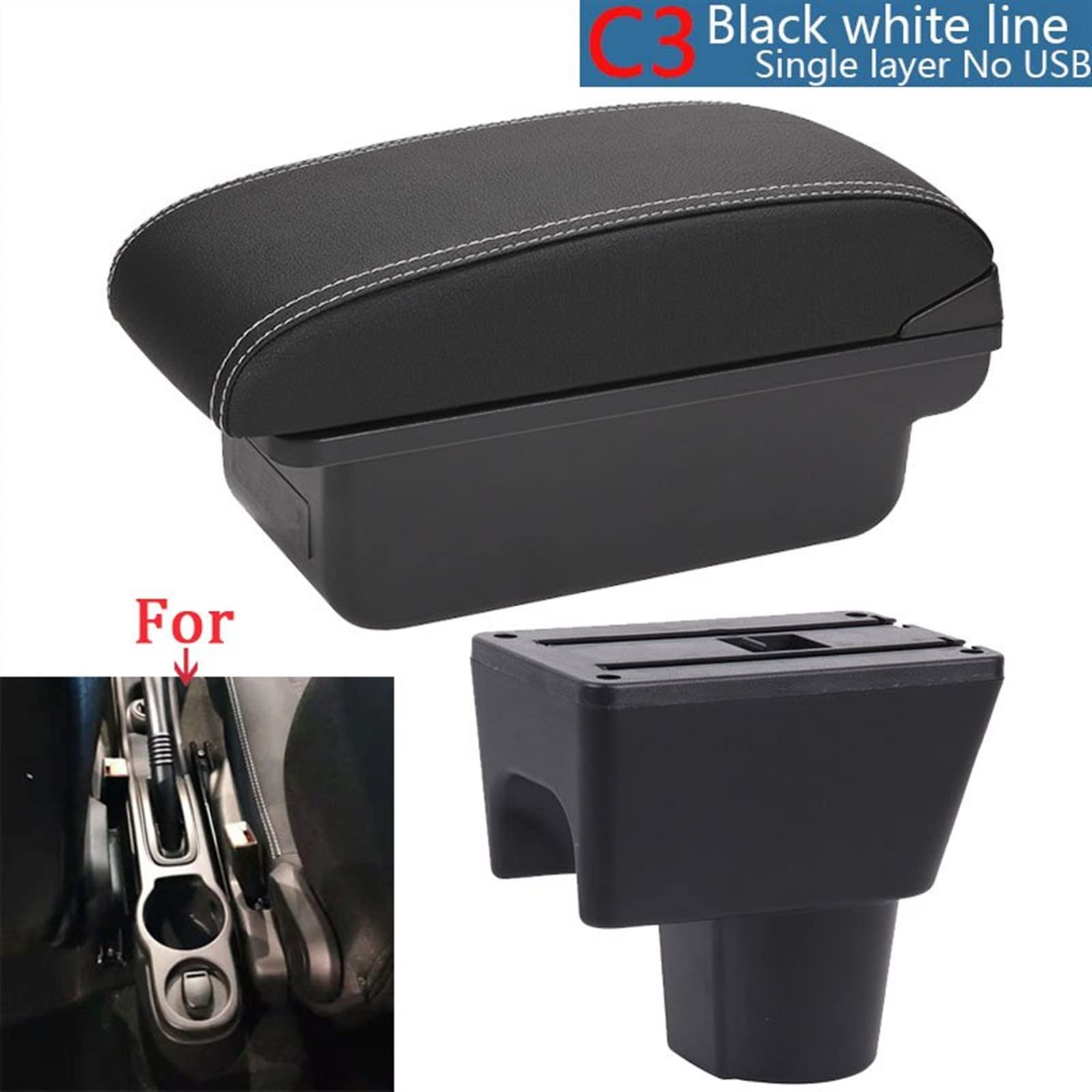 BoîTe Rangement Accoudoirs Pour Nissan Pour Terrano 3 Voiture Accoudoir Rénovation Boîte De Rangement Accessoires Détails Intérieurs