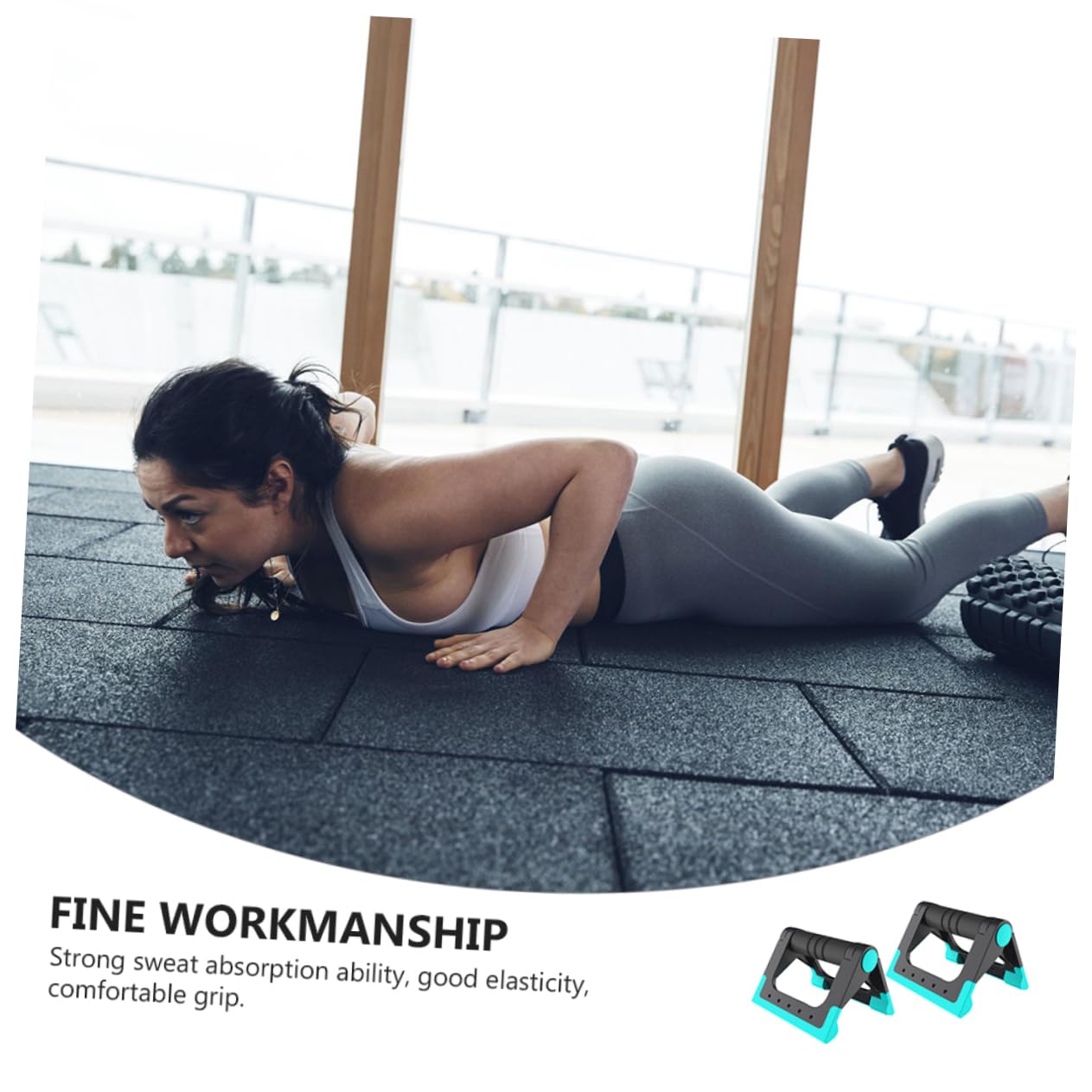 1 Pair of Indoor Push Up Bars Push Up Bracket for Home Equipment Durable Sports Equipment for Strength Training and Workouts