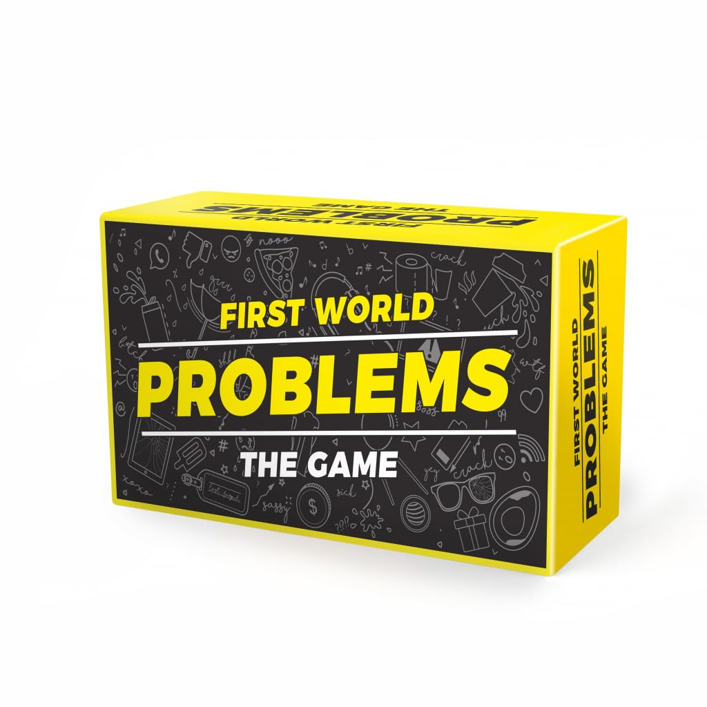 Gift Republic First World Problems Card Game,Yellow