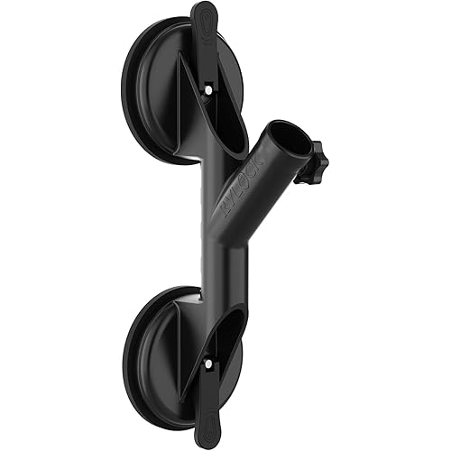 RVLock ANKR Quick Flag Mount for RVs, Suction Cup Flagpole Holder, Trucks, and Boats, Universal Design, Securely Holds Flags, Easy Installation, Patent Pending