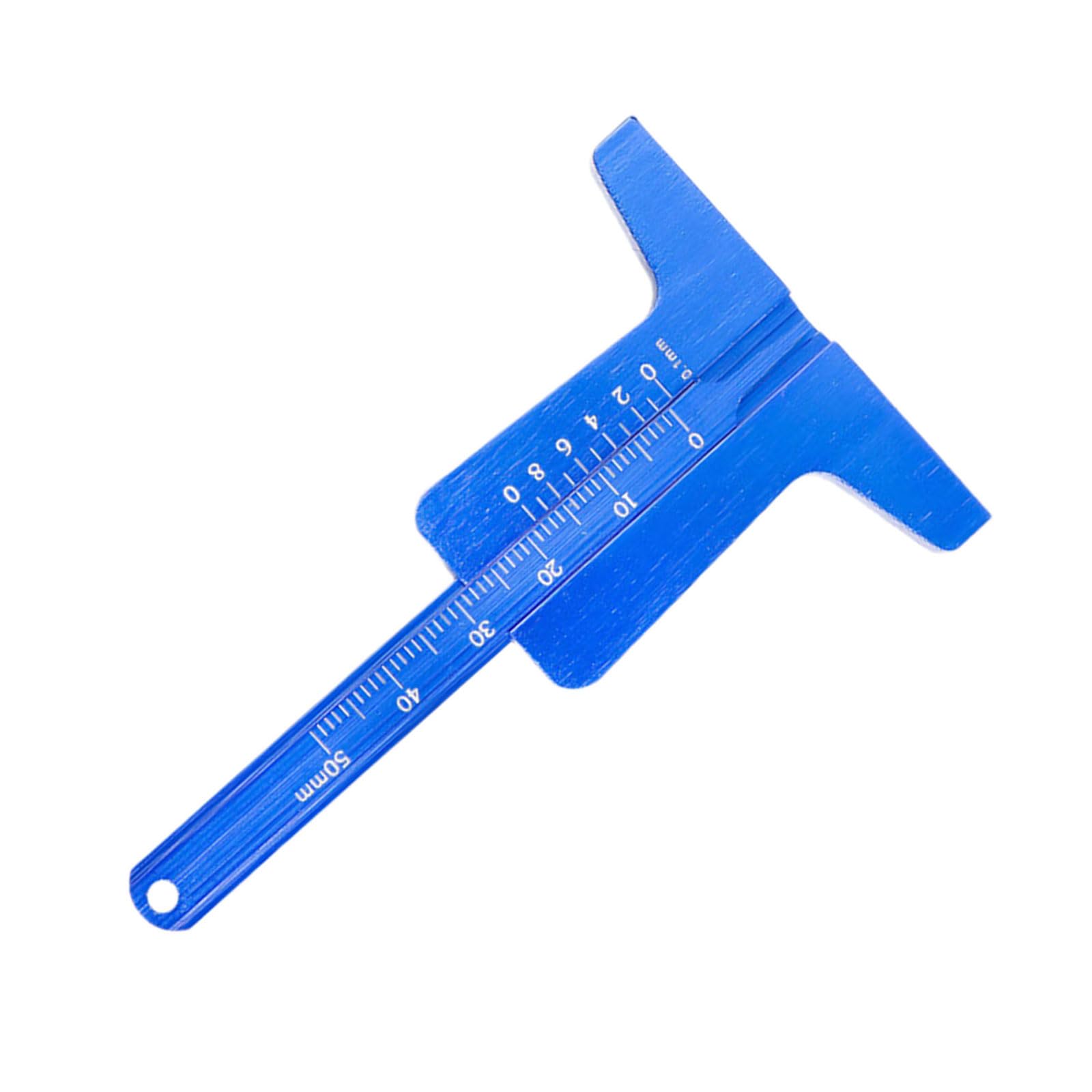 Professional Tire Thread Depth Gauge for Tire Treads Assessment on Various Vehicles Including Car and Bikes Portable Precisions Depth Measurement