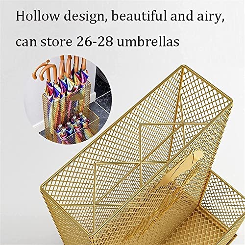Porte-parapluies compartiment séparé pour modèles longs et courts