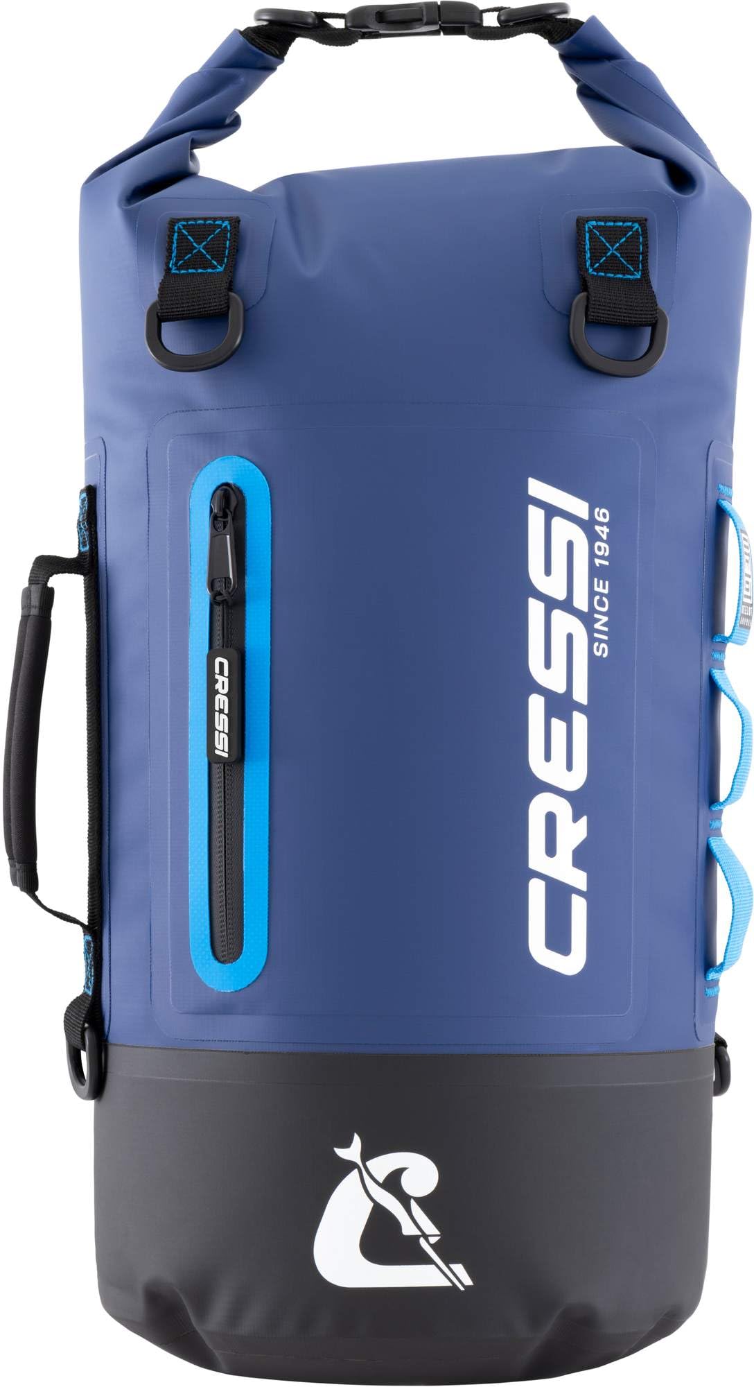 CRESSI dal 1946 - Ocelot Dry Bag - Borsa Stagna Impermeabile Unisex da Mare, Barca e Attività Acquatiche, Disponibile Piccola, Media e Grande