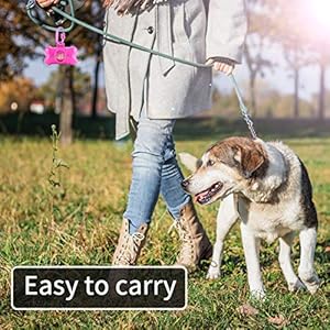 10 Pack Bone Shaped Poop Bag Dispenser Pet Waste Disposal Bag Dispenser random Color  Cucciolini Doodles 10 pack bone shaped poop bag dispenser pet waste disposal bag dispenser random color   cucciolini doodles