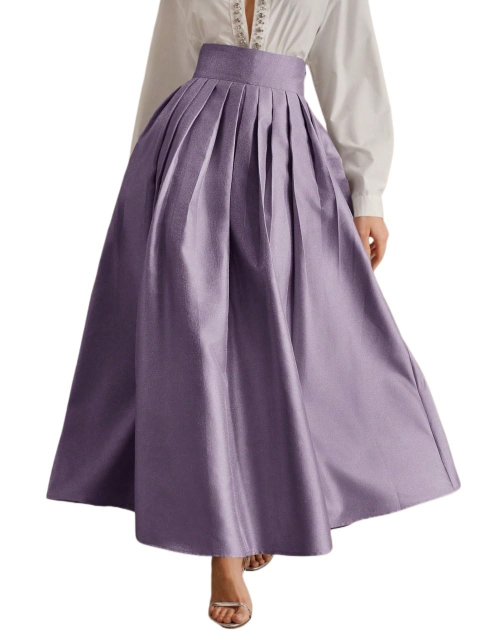 Womens Trendy Elegant Skirt High Waist Elegant Long Skirt