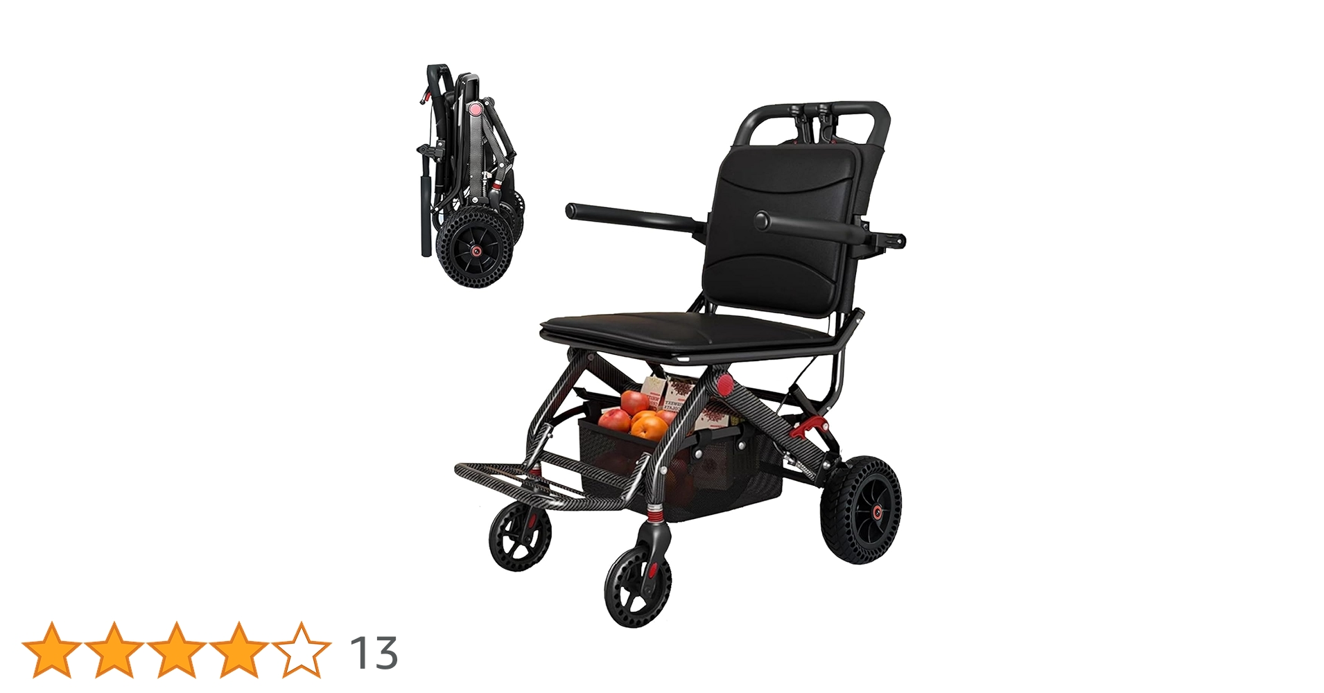 Amazon | Miugoo 車椅子 軽量車いす 介助用車いす 折りたたみ 収納可能