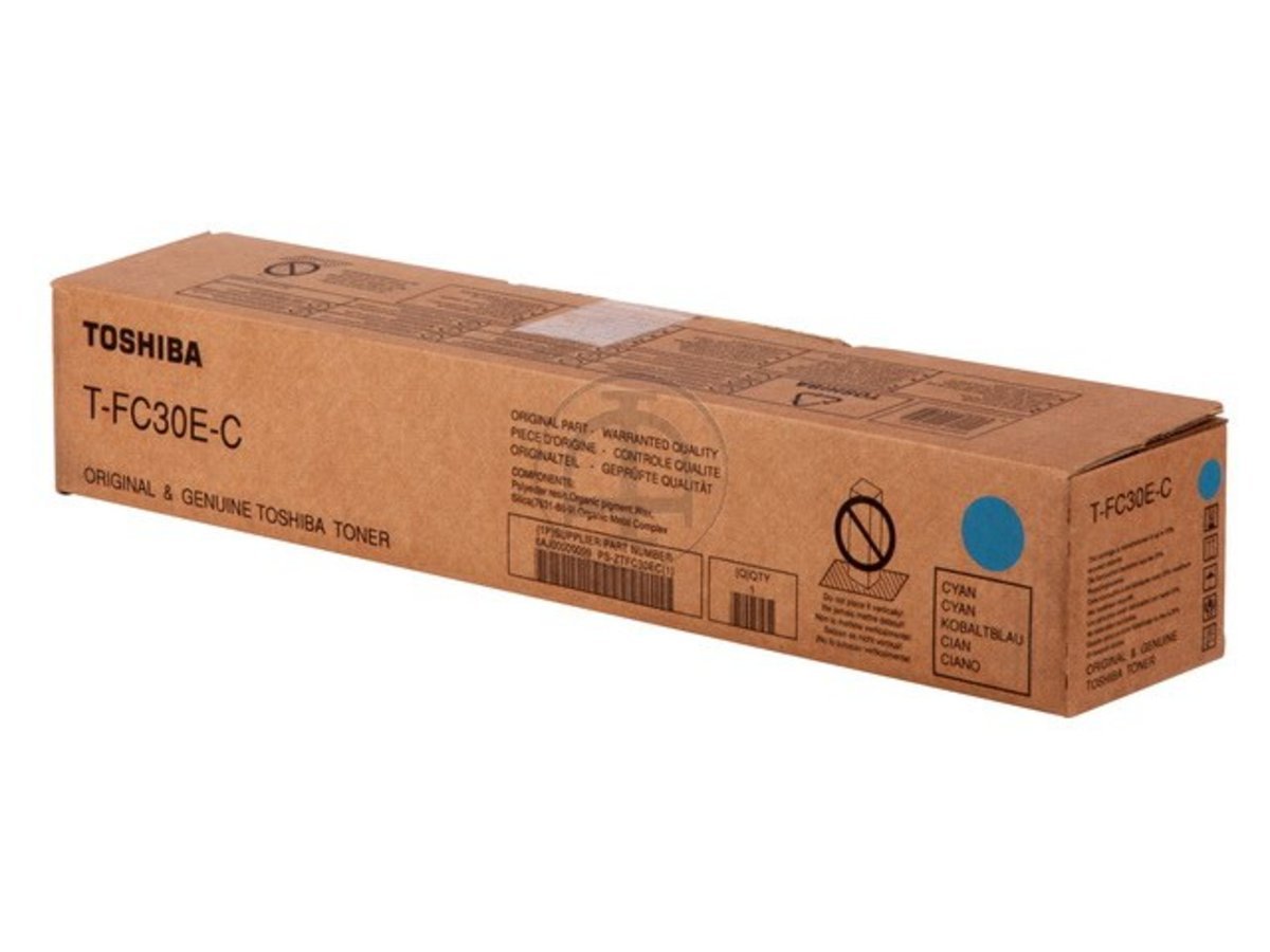 Original Toshiba Tfc30Ec / 6Ag00004447 Toner Cyan