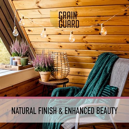 GRAIN GUARD Sealing Oil for Wood | 500ml | Protects Against Weather & UV | For Garden Furniture & Decking | Teak & Danish Oil Blend 5 GRAIN GUARD Sealing Oil for Wood | 500ml | Protects Against Weather & UV | For Garden Furniture & Decking | Teak & Danish Oil Blend - Image 5