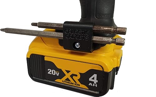 Miniatura 13 de Soporte magnético de broca larga para Dewalt 20V, sostiene de forma segura brocas largas y cortas - Galactic Gadgets (amarillo)