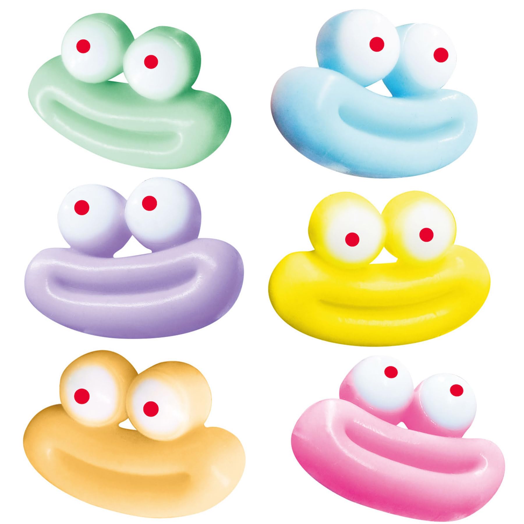Amazon | たらこくちびるスクイーズ ぷにぷに もちもち 6色