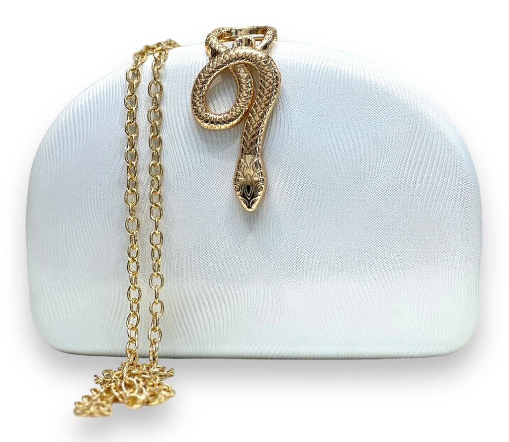 BLUE BEADSWomen's Soft Suede Clutch Purses - Elegant Evening Bag with and Snake Clasp - Stylish Shoulder Bag for Special Occasions