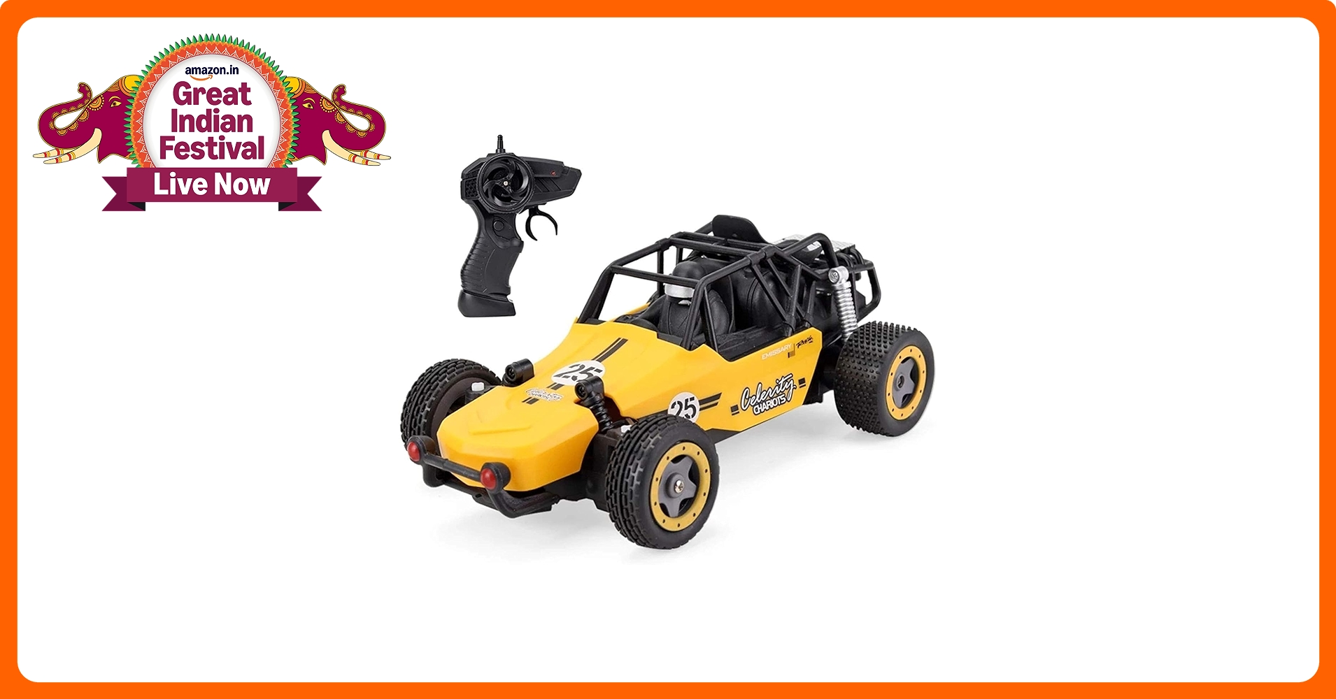 Toyshine 1:20 Scale Mud Race Buggy Remote Control High-Speed