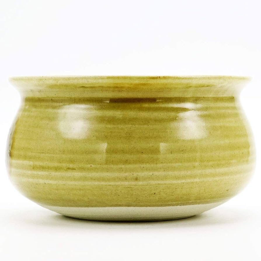 Amazon | 建水 黄瀬戸 こぼし 陶磁器 茶道具 陶磁器 茶器 炭道具