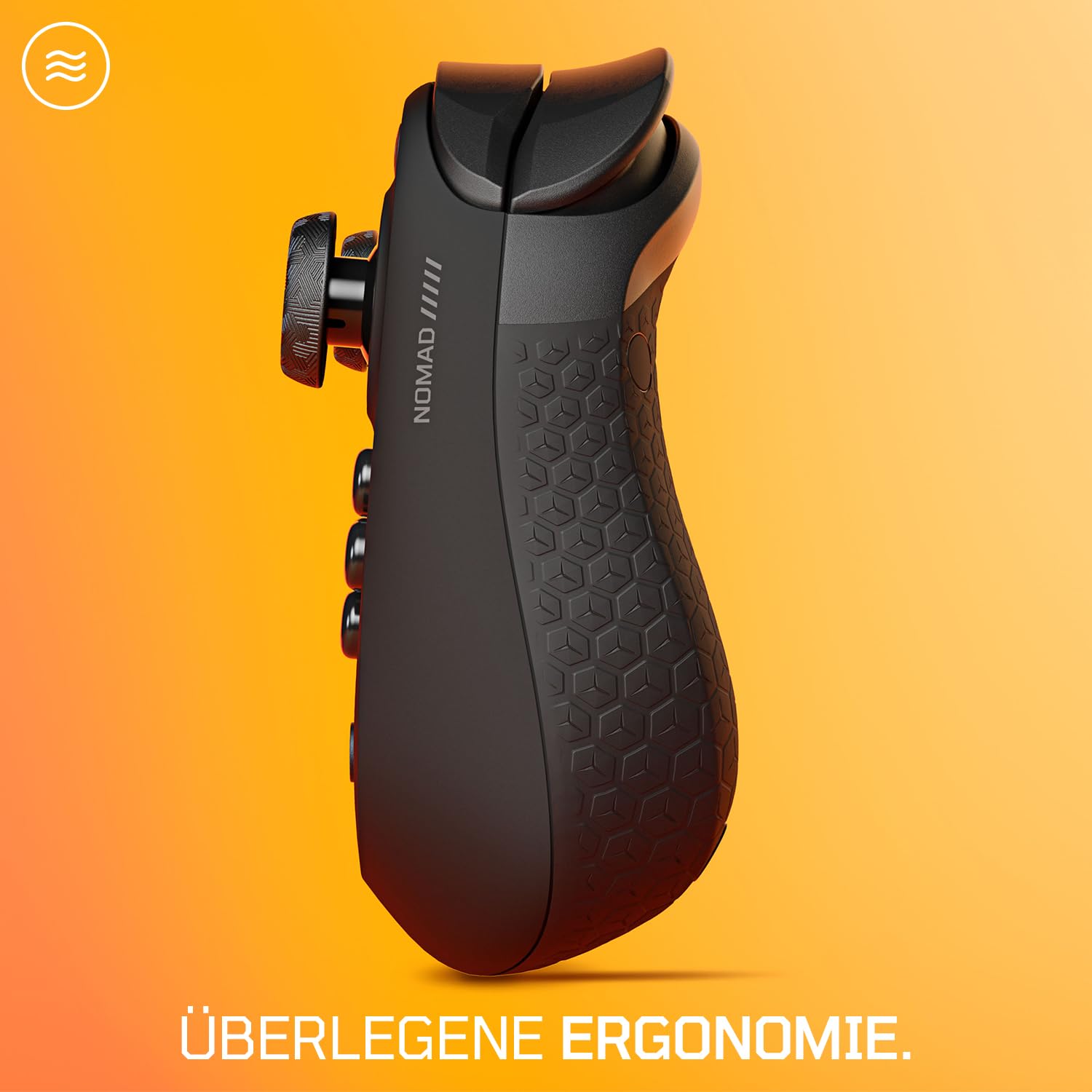 Scuf NOMAD Kabelloser iPhone Controller für Mobiles Gaming – Hintere Paddles – Anti-Drift-Thumbsticks – Bluetooth 5.0 Verbindung – PS Remote, Xbox Game Pass, Apple Arcade, Steam Link – Schwarz