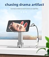 Vista 4 de USB Female to Micro USB + USBC Male Adapter 3.0 OTG Cable Accessories Compatible for Samsung MacBook iPhone15 Pro Max Plus iPad Pro Air Mouse Camera