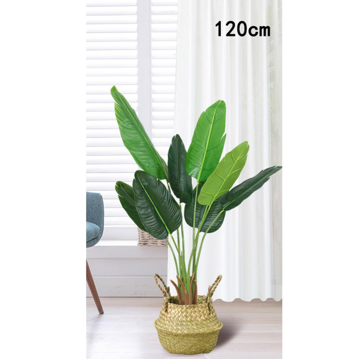 Amazon｜HGJH 人工樹木 観葉植物 フェイクグリーン 120cm 目隠し 人工