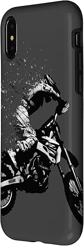 Miniatura 8 de Carcasa para iPhone 13 Pro Max Motocross Jumping Dirt Bike Rider Vintage Enduro