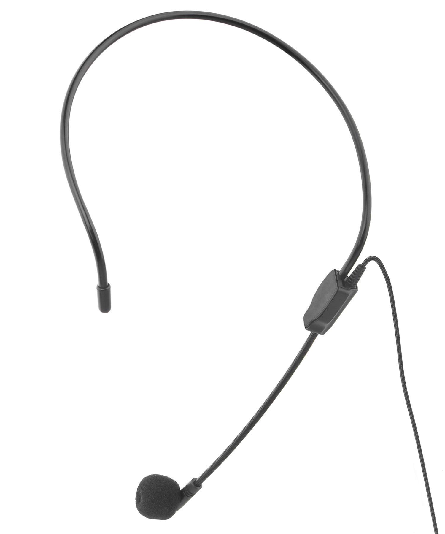 Microfono Auricolare HUACAM A Condensatore Con Boom Flessibile - 2 Pezzi Con Jack 3.5mm Per Sistemi Audio Professionali