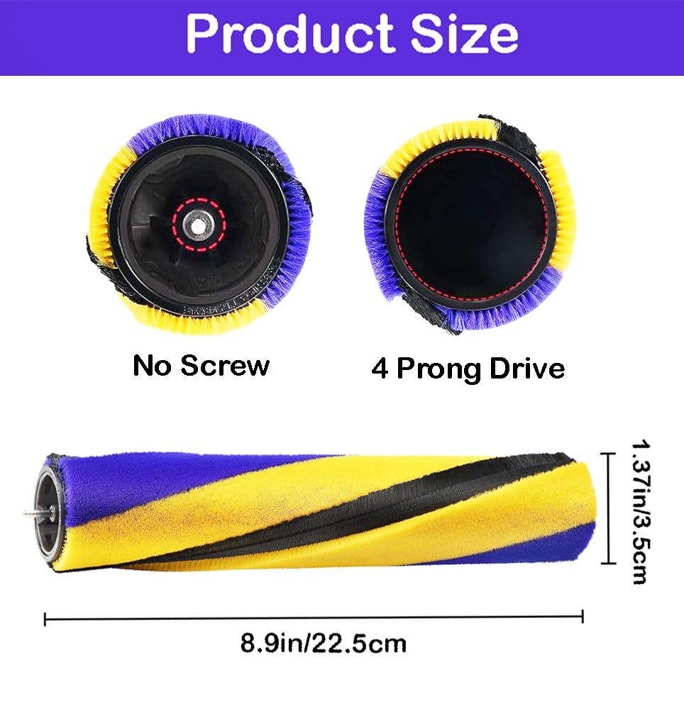 Amazon.com: SCREENTRONICS Laser Slim Soft Roller Brush Bar Head