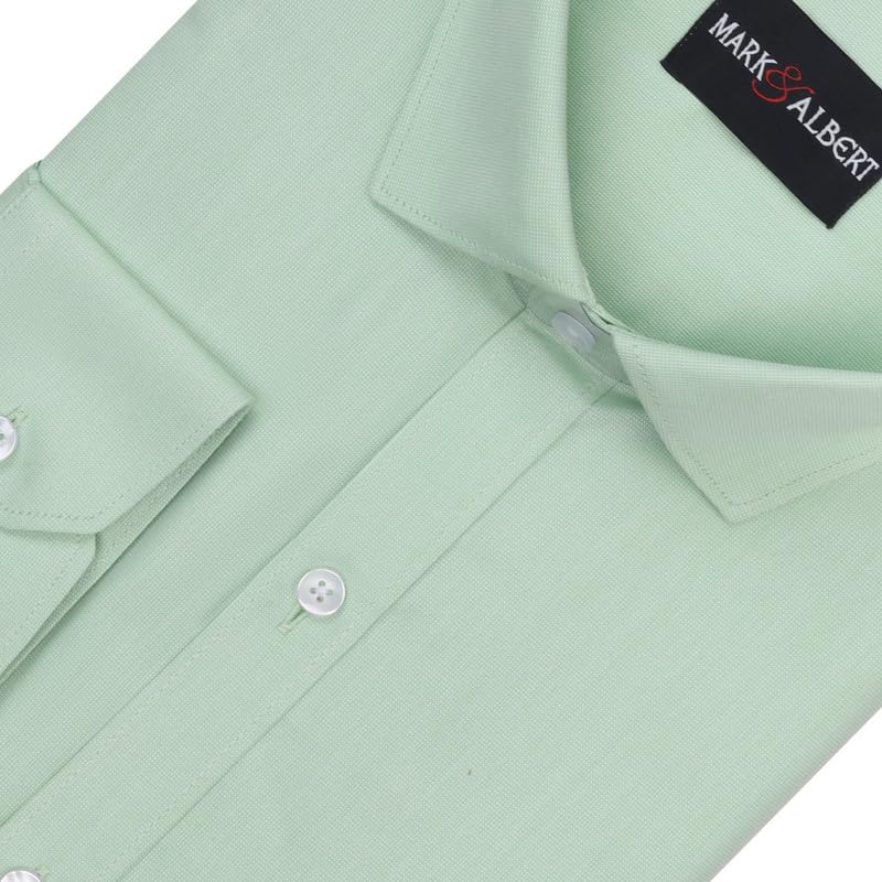 Image of MARK & ALBERT Men's Cotton Formal Shirt