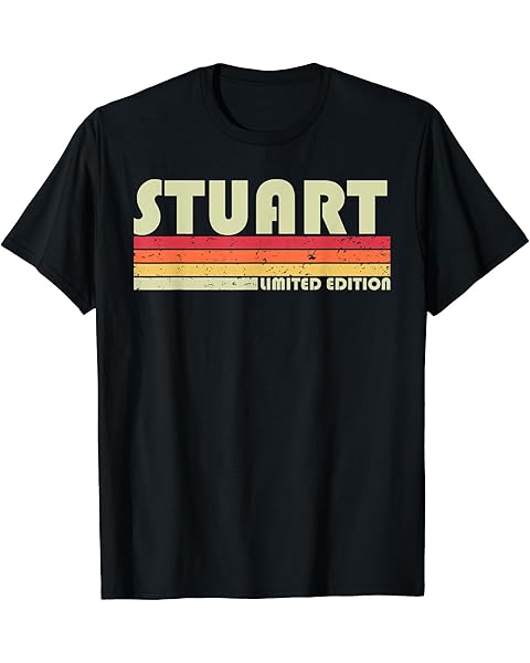 STUART Gift Name Personalized Funny Retro Vintage Birthday T-Shirt