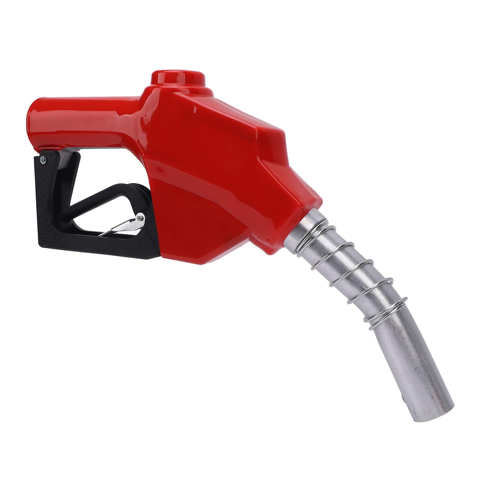 Boquilla de con Cierre Automático, Color Rojo, para un Repostaje Eficiente de Gasolina y Queroseno, 1 Herramienta Ligera de Metal ABS (32mm)