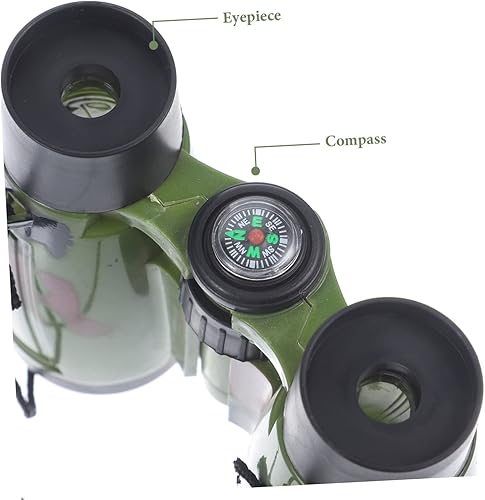 Miniatura 9 de 4 piezas telescopio binocular juguete binocular mini juguete para niños juguetes lanzacohetes para niños 8-12 niños divertidos desmontable pequeño