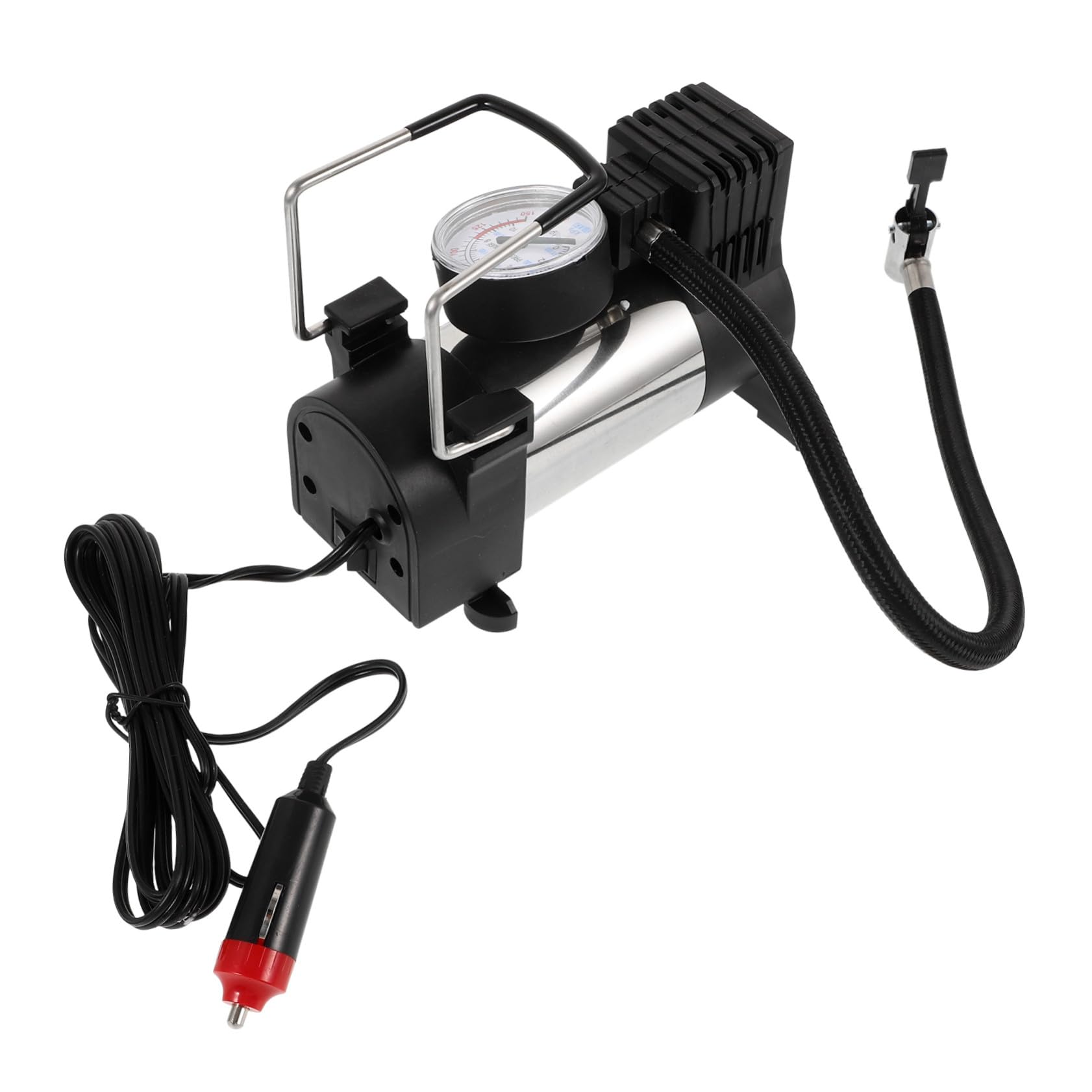 Compresseur d'air portable pour voiture 140 Psi et gonfleur de pneu électrique 19 cylindres