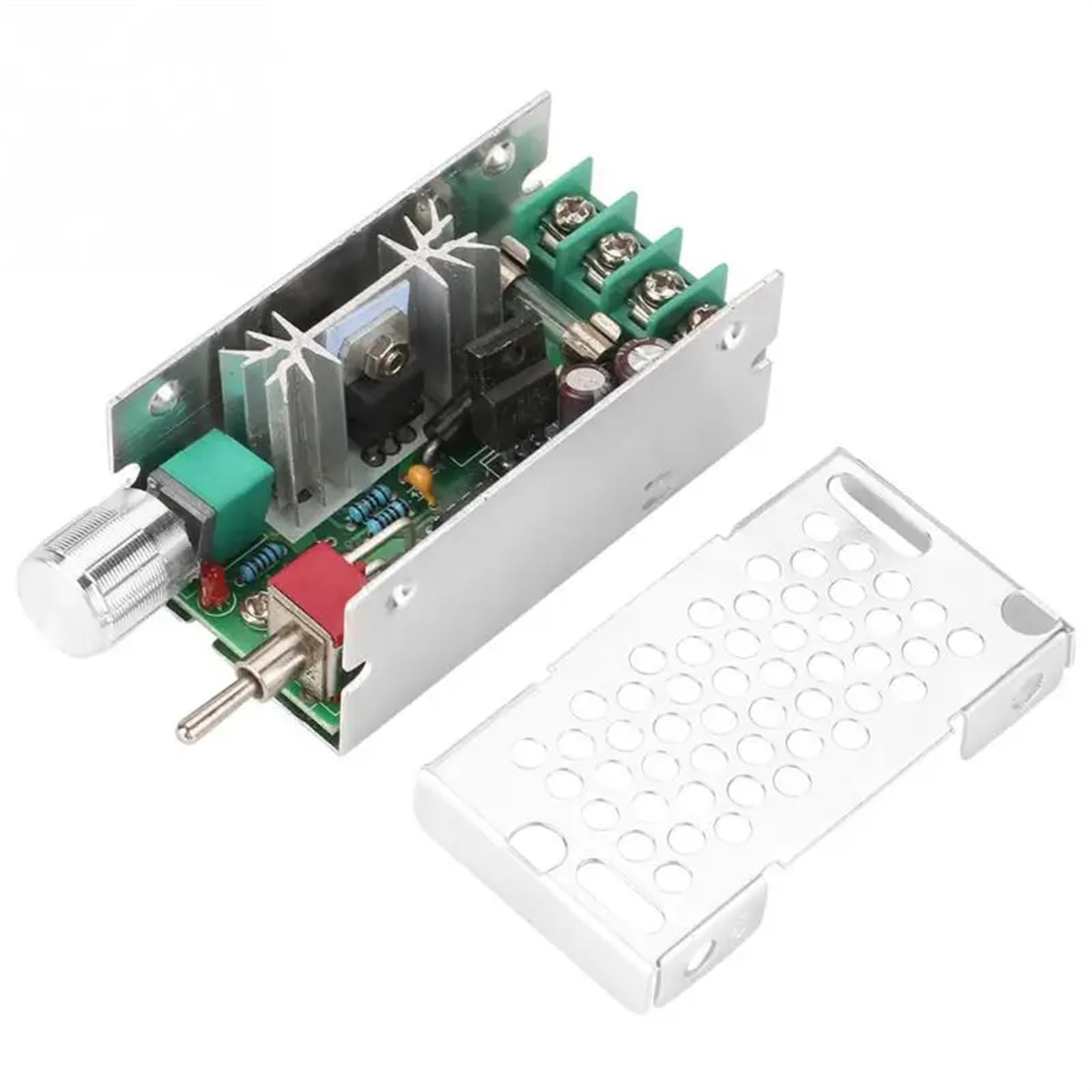Regulador de Motor de 12-40V CC, Motor cepillado, Control de velocidad Variable, controlador PWM, interruptor CW/CCW, regulador de velocidad Snelheidsregelaar