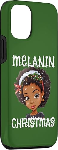 Miniatura 6 de iPhone 12 mini Melanin Christmas Black Girl Magic Women Mrs Claus Afro Love Case