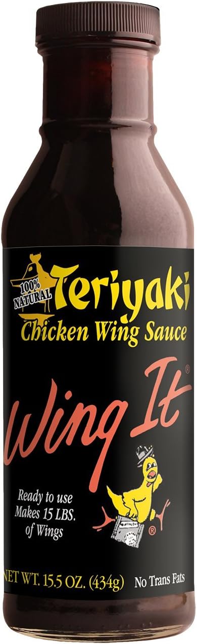 Wing ItChicken Wing Sauce Teriyaki 15.5 Ounce Bottle