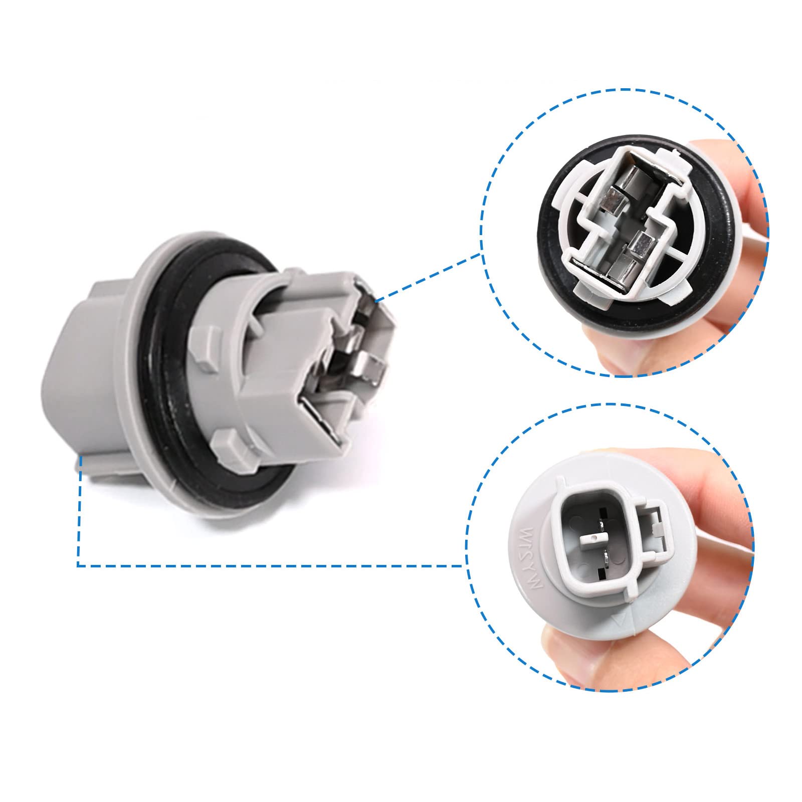 Turn Signal Socket & Pigtail Connector For 2003-2005 Toyota 4Runner – OEM 90075-60028 / 81150-04270