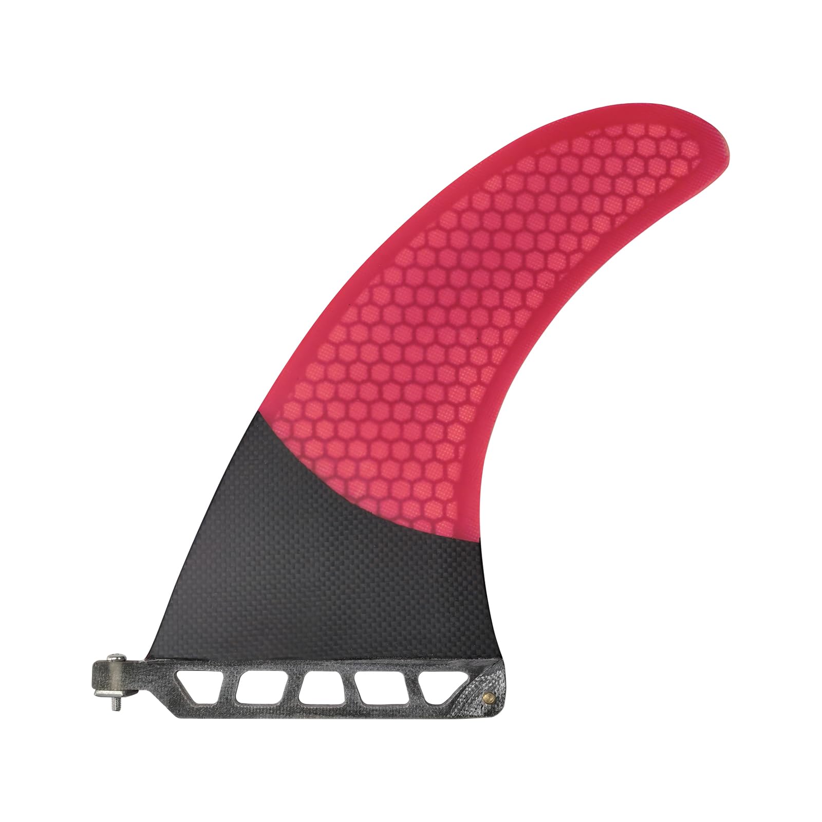 UPSURF Tabla de Surf Longboard Aletas Soltero Fibra de Vidrio Carbón Tabla de Surf Aletas para la Tabla de Surf