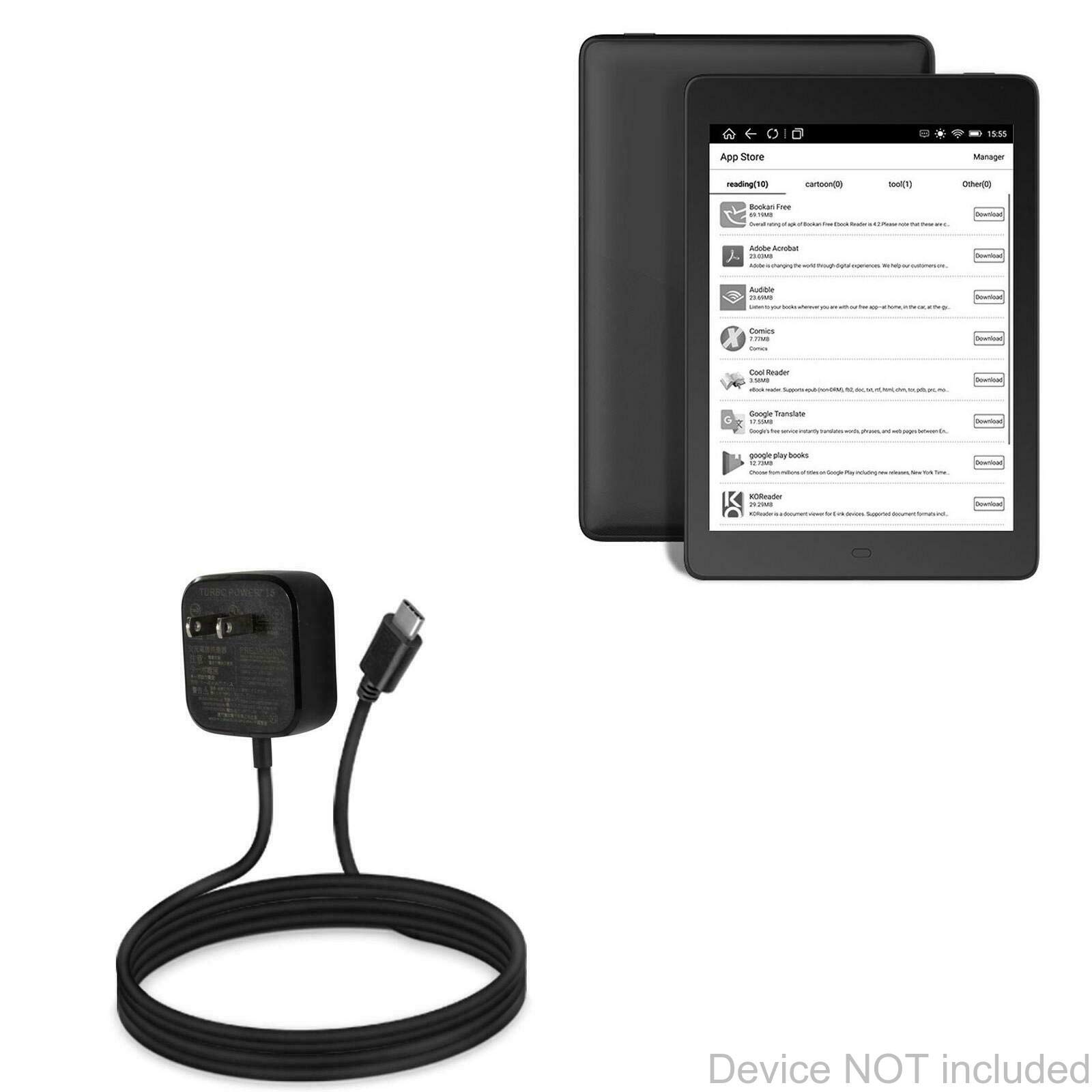 BoxWaveCharger Compatible with Boyue Likebook Ares Note - Wall Charger Direct (5W), Wall Plug Charger for Boyue Likebook Ares Note