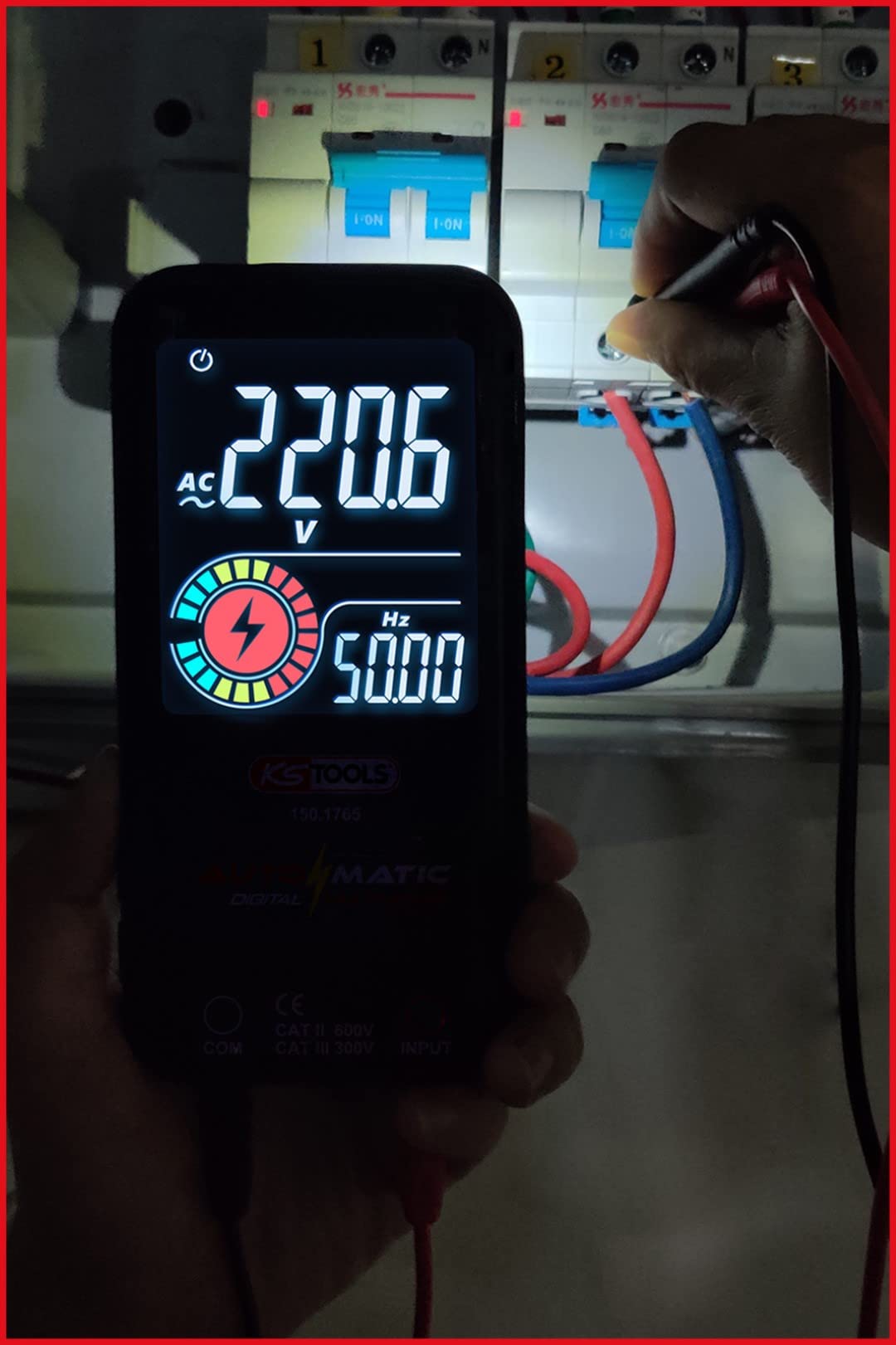 KS TOOLS Multimetro 150.1765