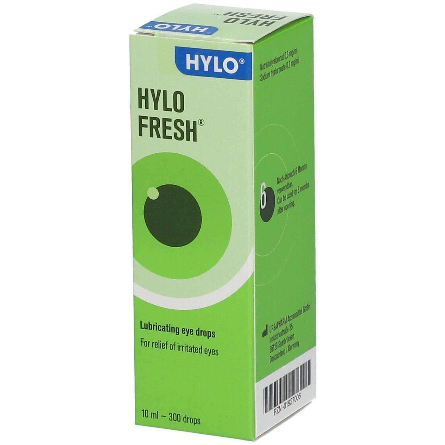 Eye Drops Preservative-Free Dry Eye Relief Sodium Hyluronate 0 3 10ml