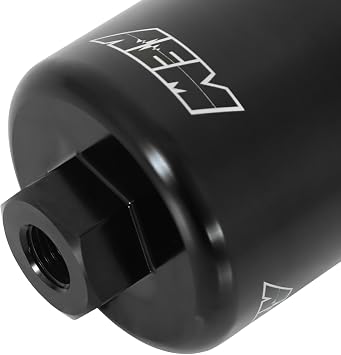 AEM 25-200BK High Volume Fuel Filter - Black