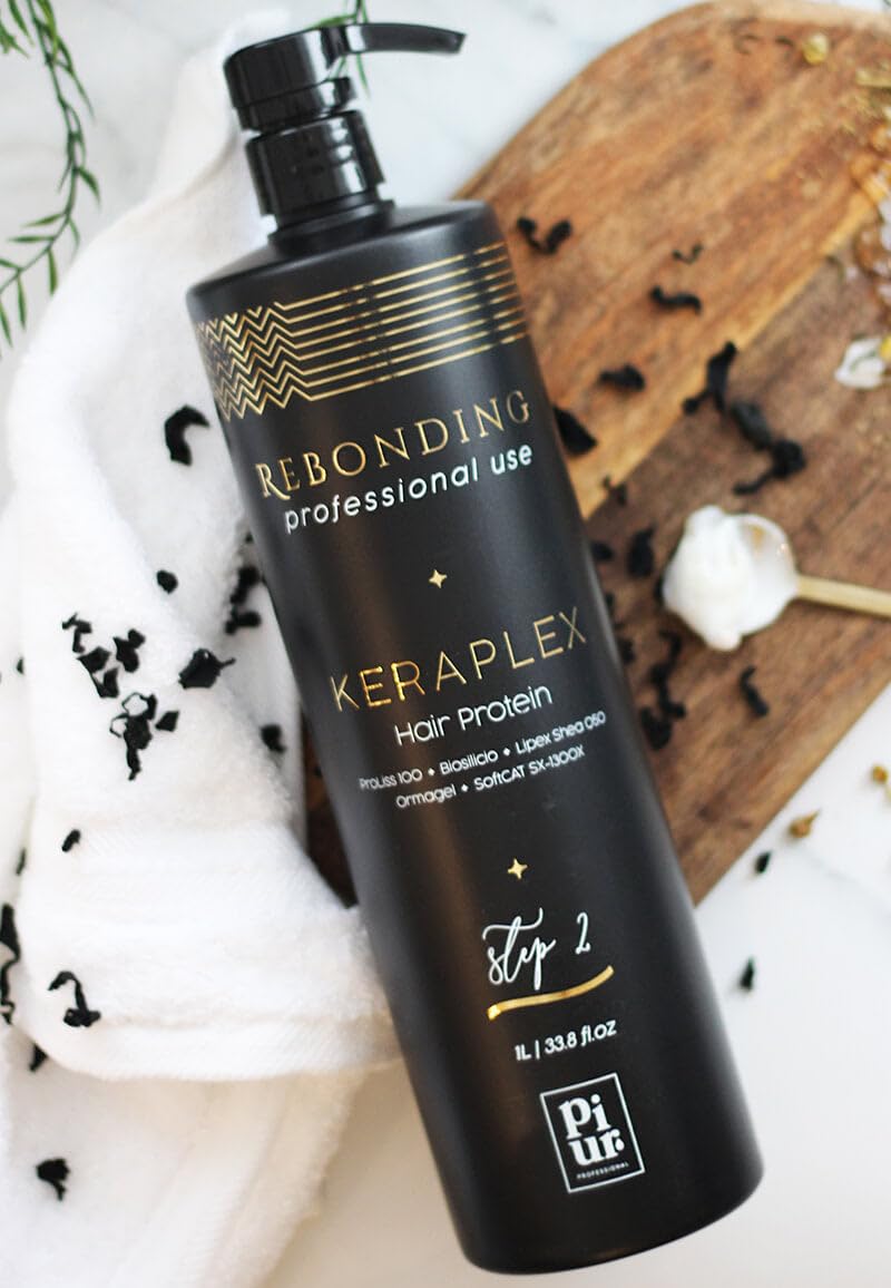 PIUR Rebond Professionelle Behandlung Keraplex Haarprotein Keratin Formel Formaldehydfrei 1L Schritt 2