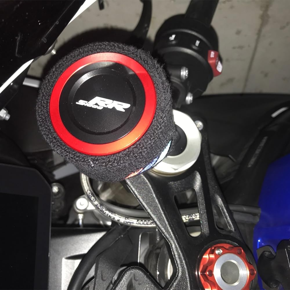 QQLADY Z for BMW S1000rr 2023 S 1000rr 2008-2022 Front Brake Oil Liquid Cylinder Cap & Oil Reservoir Sock X (Size : 2pcs Sock)
