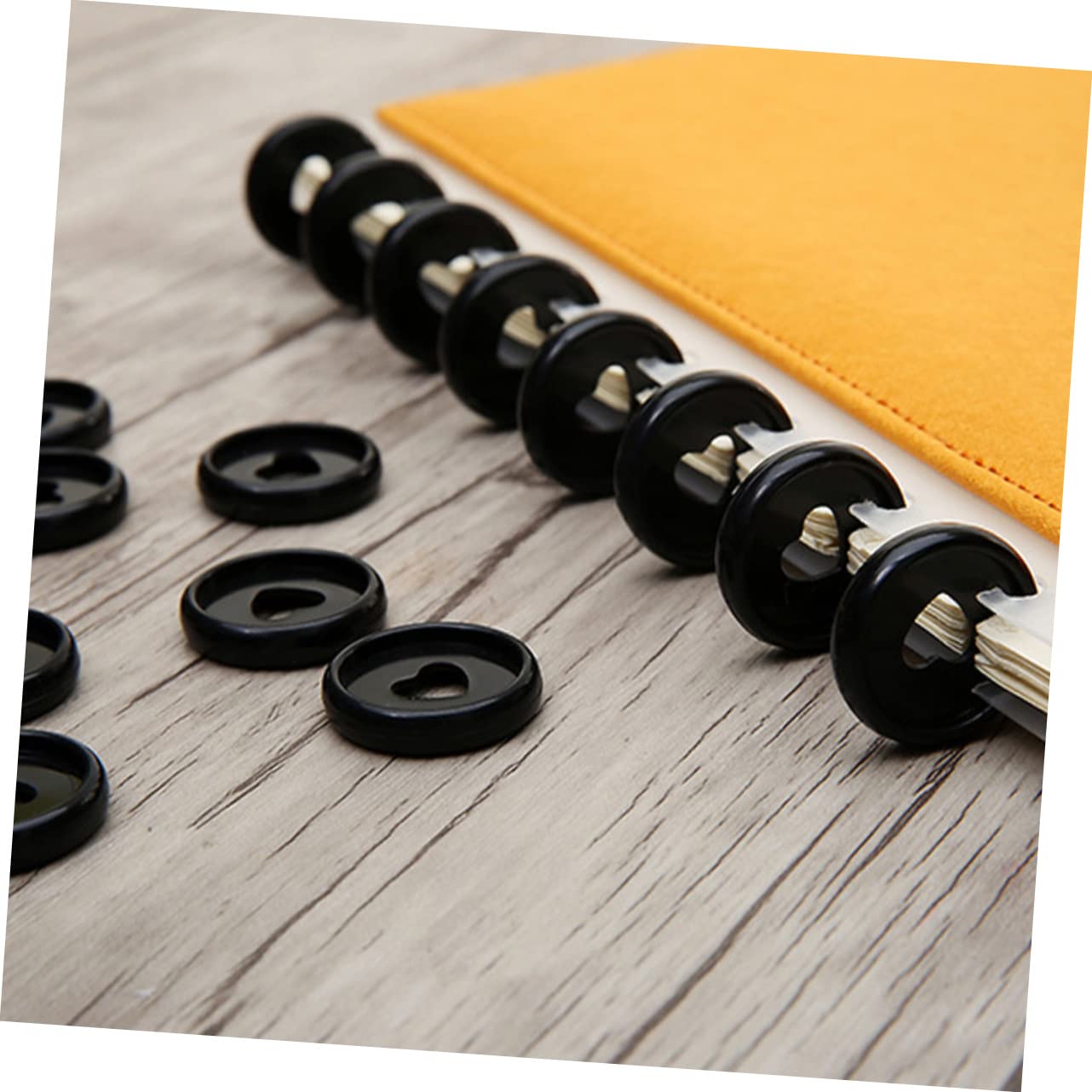 3 Meccanismi Di Rilegatura Metallo Per Raccoglitori - Anelli A4, Spine In Metallo, Argentato - Foto 10