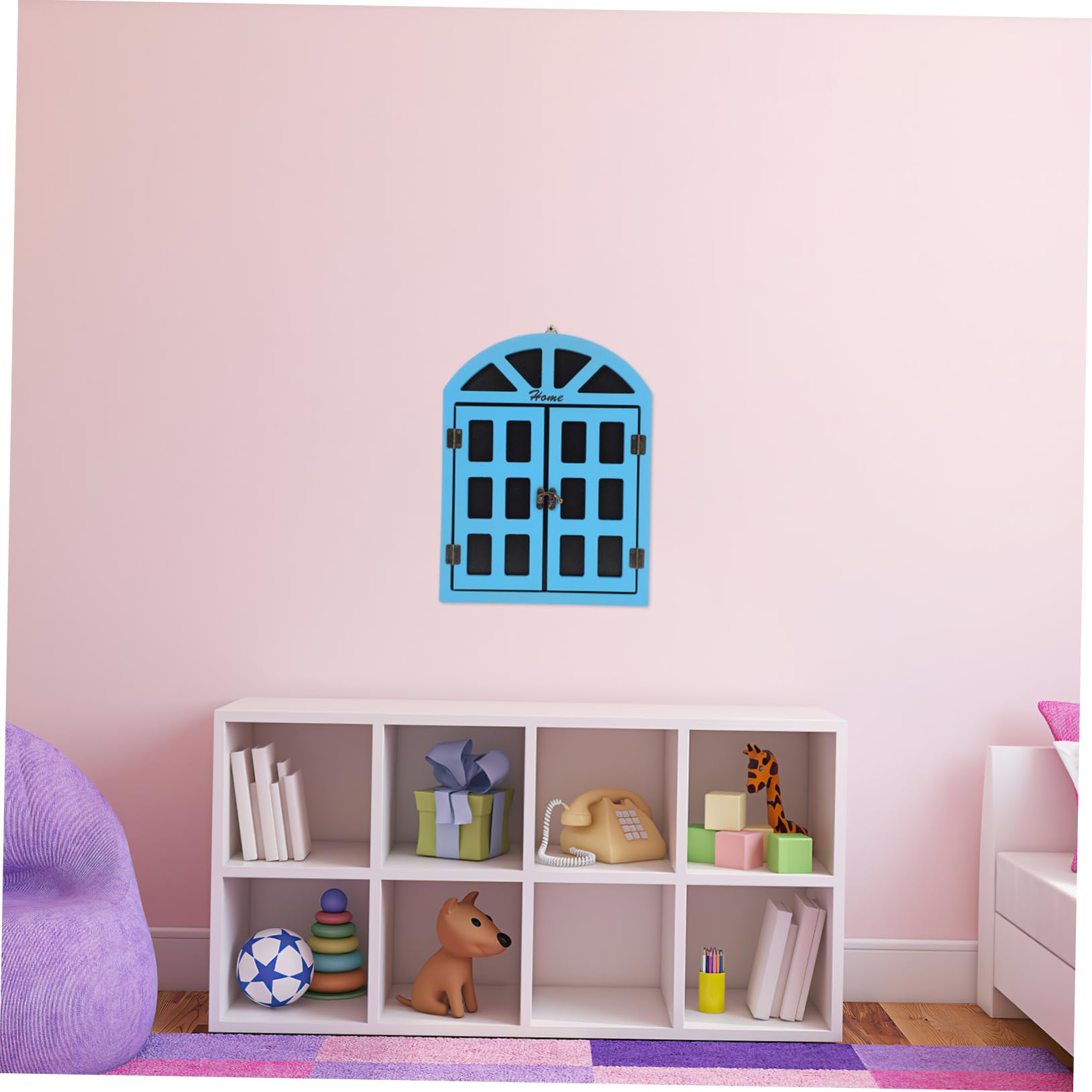 Angoily Window Chalkboard Decor Retro Blackboard Sign Wooden Message Board Reusable Ornament Home Office Decor