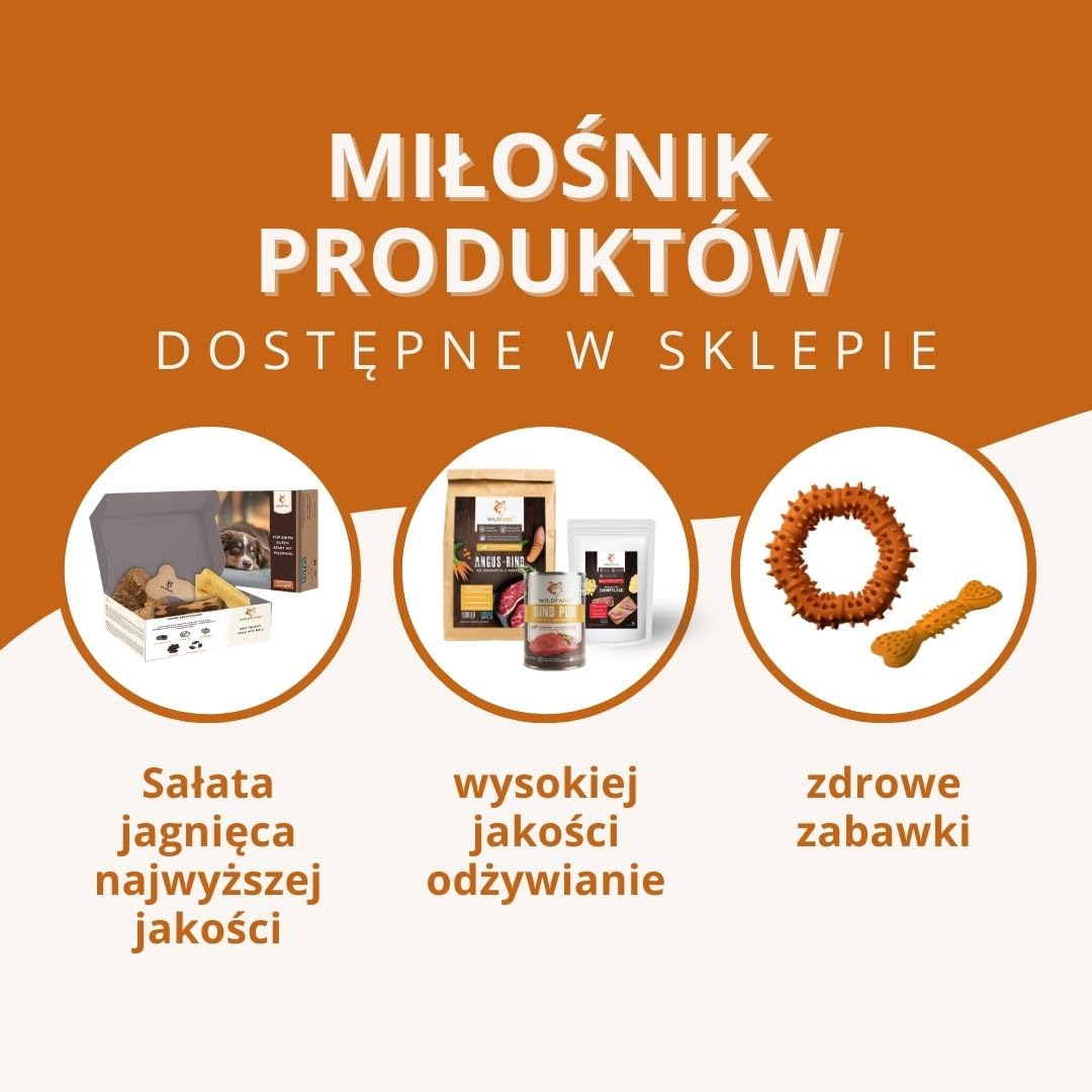 Wildfang® Junior Sucha Karma dla Szczeniąt 2kg – Karma dla Psa z Kurczakiem i Indykiem, Bez Zbóż i Glutenu, Z Naturalnych Składników, Bez Dodatku Cukru, Sucha Karma dla Małych Psów – 1 Sztuka