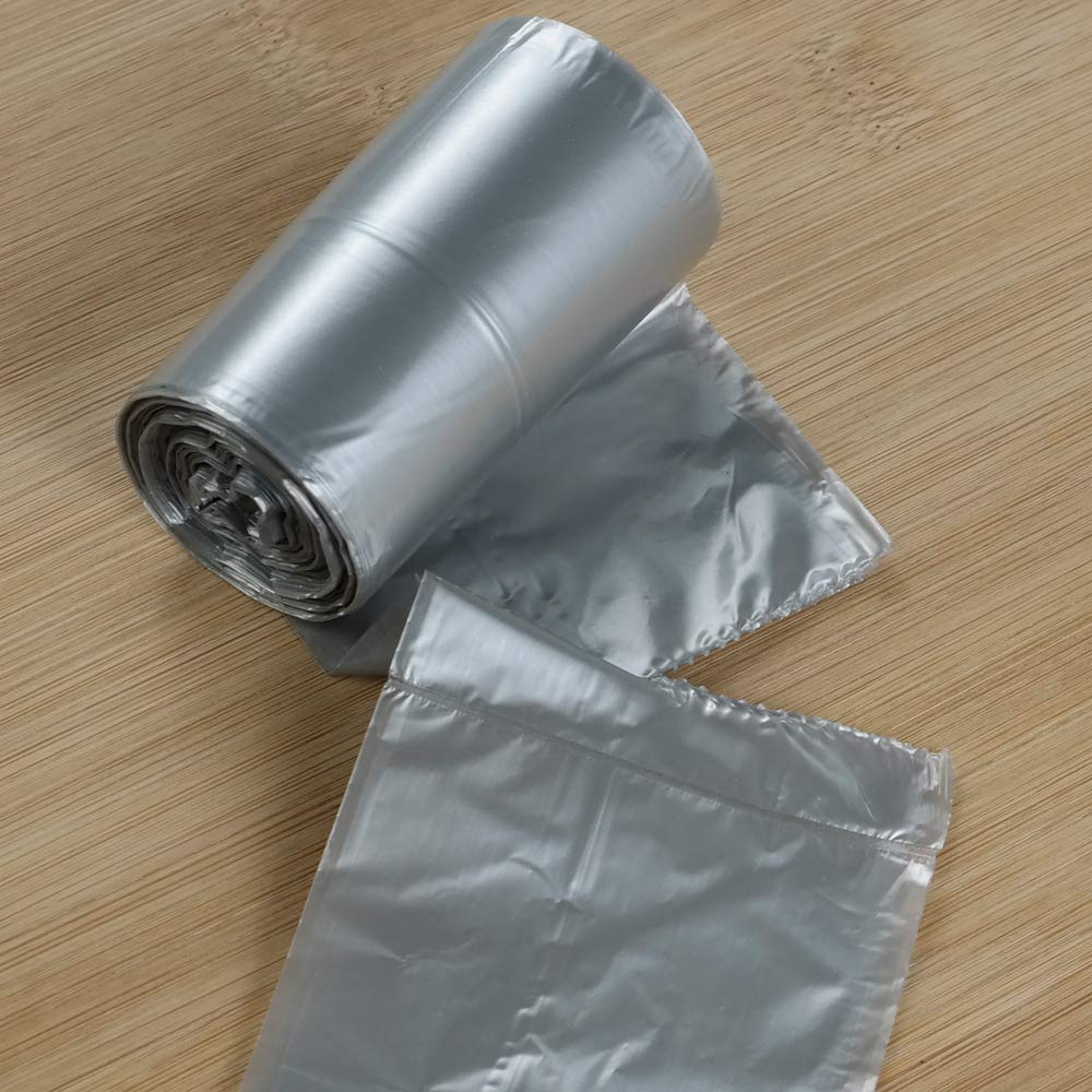 Saedy - Bolsas de basura para perros con dispensador, bolsas de caca gris, 1400 bolsas/40 rollos