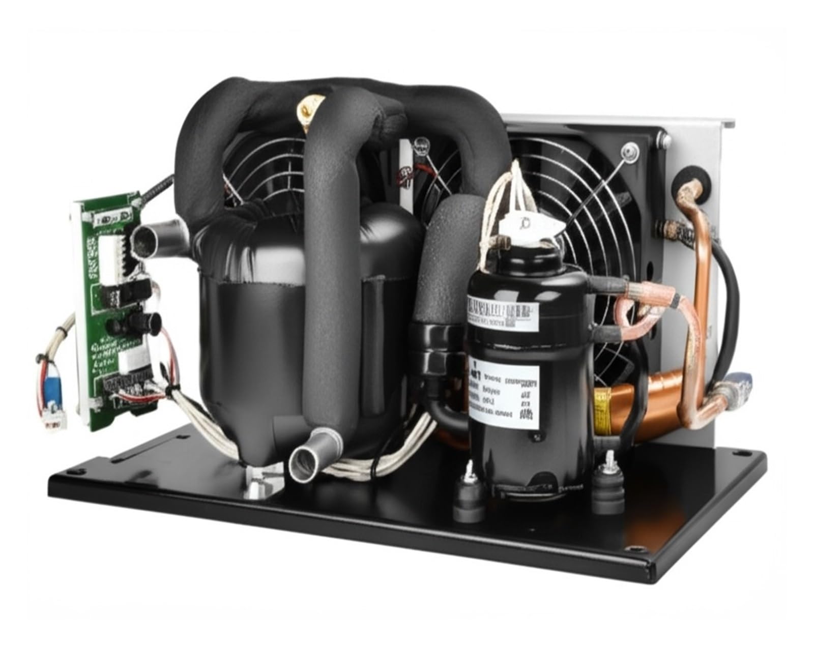 CVFRDD Micro DC Air Conditioner, 24V DC 130W Coaxial Liquid Chiller DV1920E - C with R134A, Compact & Efficient for Cycling
