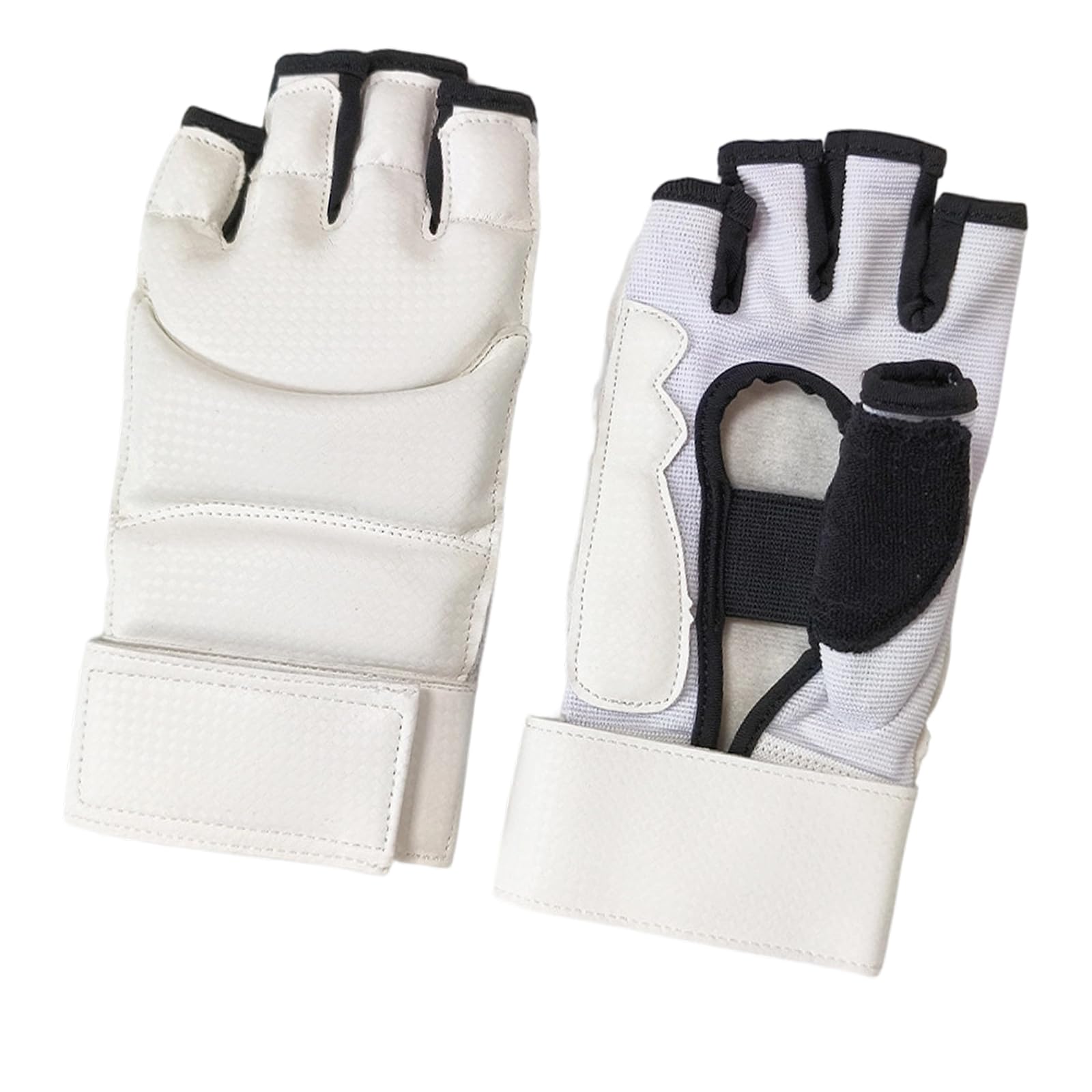 QIAOLIDA 2Pcs Kickboxing Sparring Training Glove Boxing Gloves for Women Men Half Finger Punching Bag Glove Fighting Gloves