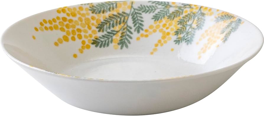 美品 希少！Gefle /Mimosaミモザ/ディーププレート/北欧ヴィンテージ 美品 希少！Gefle /Mimosaミモザ/ディーププレート/北欧ヴィンテージ