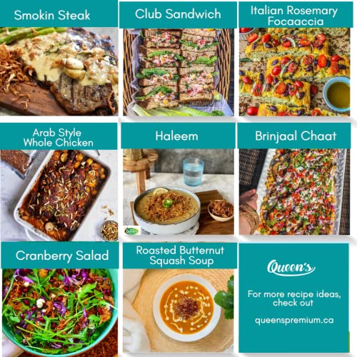 Queen's Non-Coated Crispy Onions- 100% Natural & Vegan, Gmo Free, Gluten Free, 300 Grams #TOP3