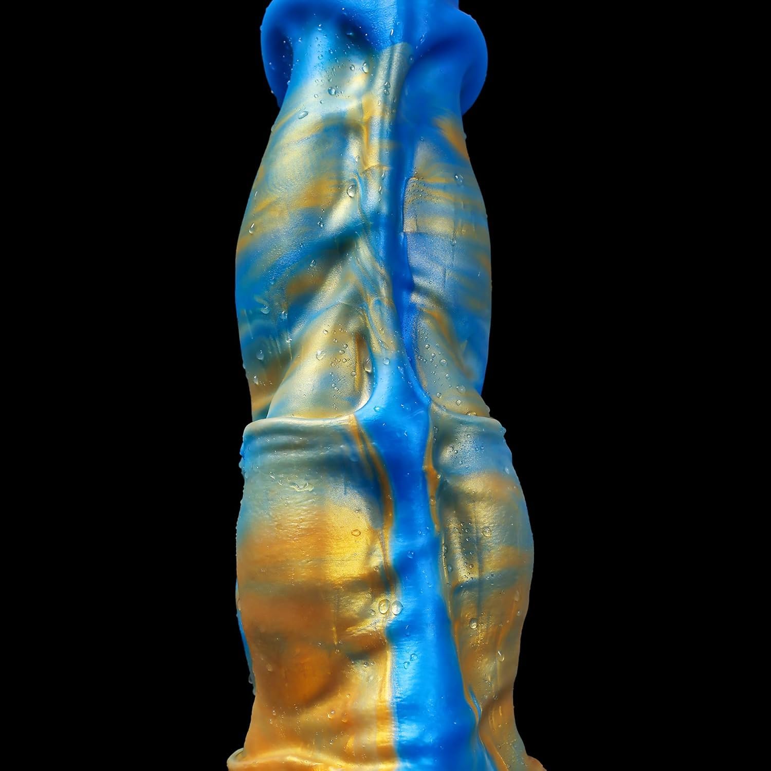 Consolador de caballo: consolador de caballo de silicona realista grande con potente ventosa, pene de caballo de punto G grueso, juguete sexual con tapón anal para mujeres y hombres (D219-XXL)