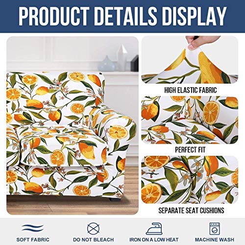 Hyha Printed Stretch Sofa Covers For 3 Cushion Couch thumb #2