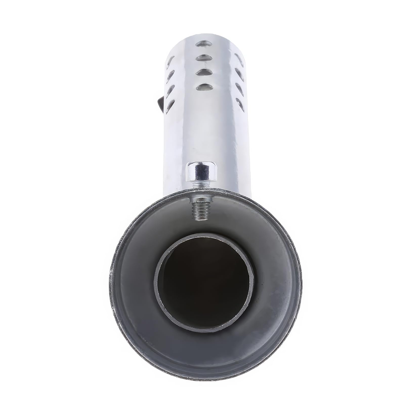 universale scarico moto CAN silenziatore universale scarico inclinato moto inserto sottile flag CAN 48mm/1.9 pollici silenziatore universale regolabile